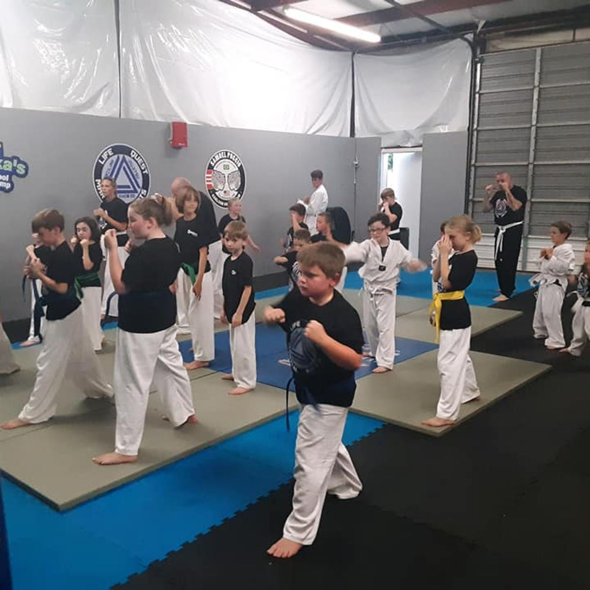 Family Taekwondo class at Life Quest Martial Arts